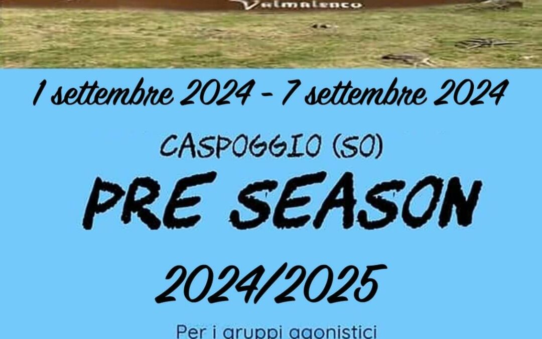 Pronti via! Inizia la stagione agonistica 24/25