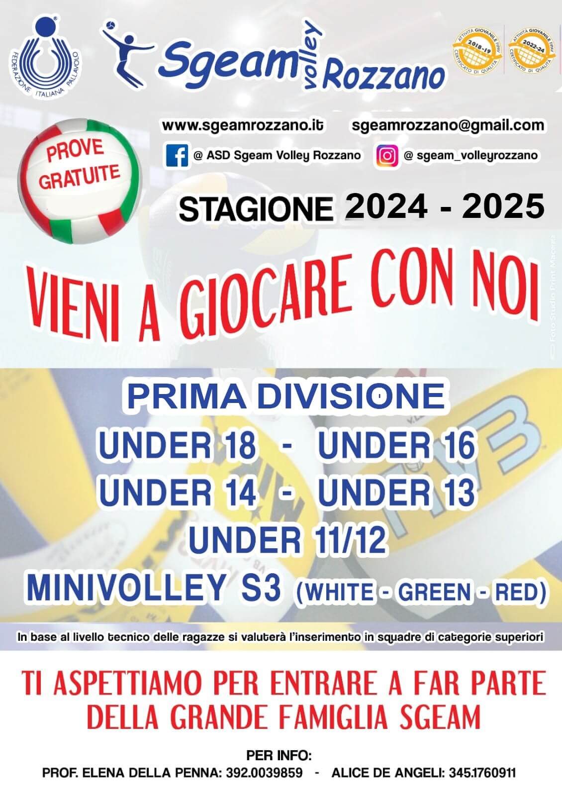 Vieni a giocare con noi 24-25