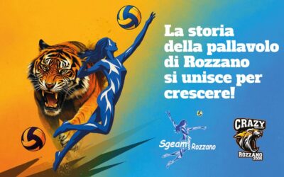 UN FUTURO NEL SEGNO DELLO SPORT A ROZZANO. 80 ANNI DI STORIA SI UNISCONO PER DIVENTARE UN POLO D’ECCELLENZA DELLA PALLAVOLO NEL SUD DI MILANO.