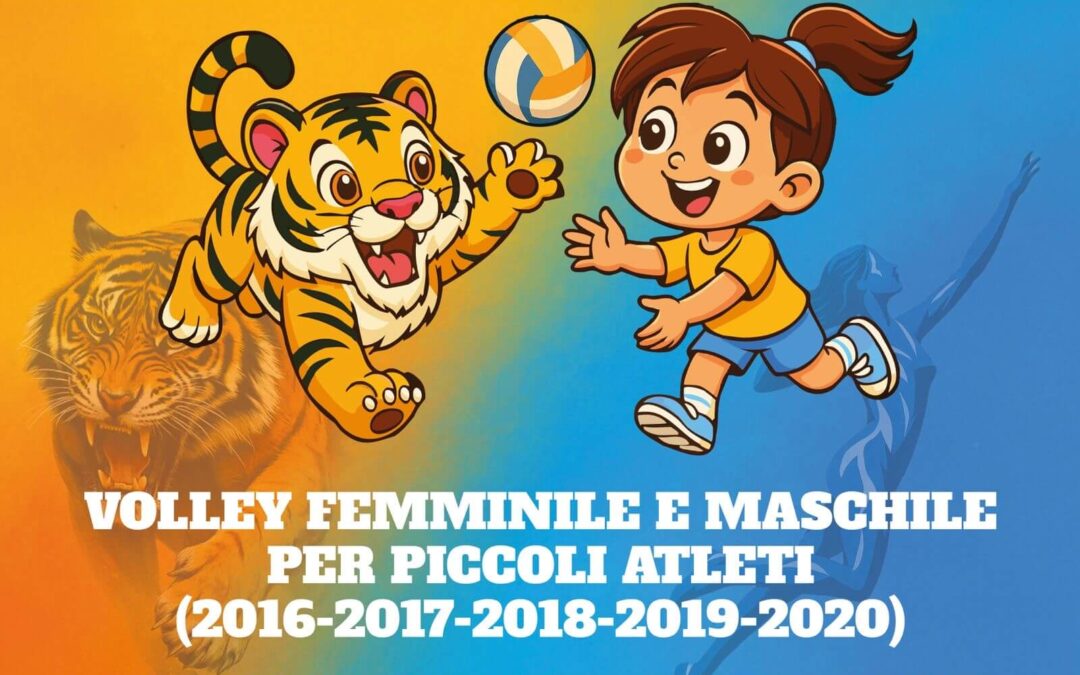 5 giorni di S3 (minivolley) alla settimana!